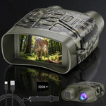 TELUHA Explorer Digital Night Vision Goggles & Binoculars, Black - 9