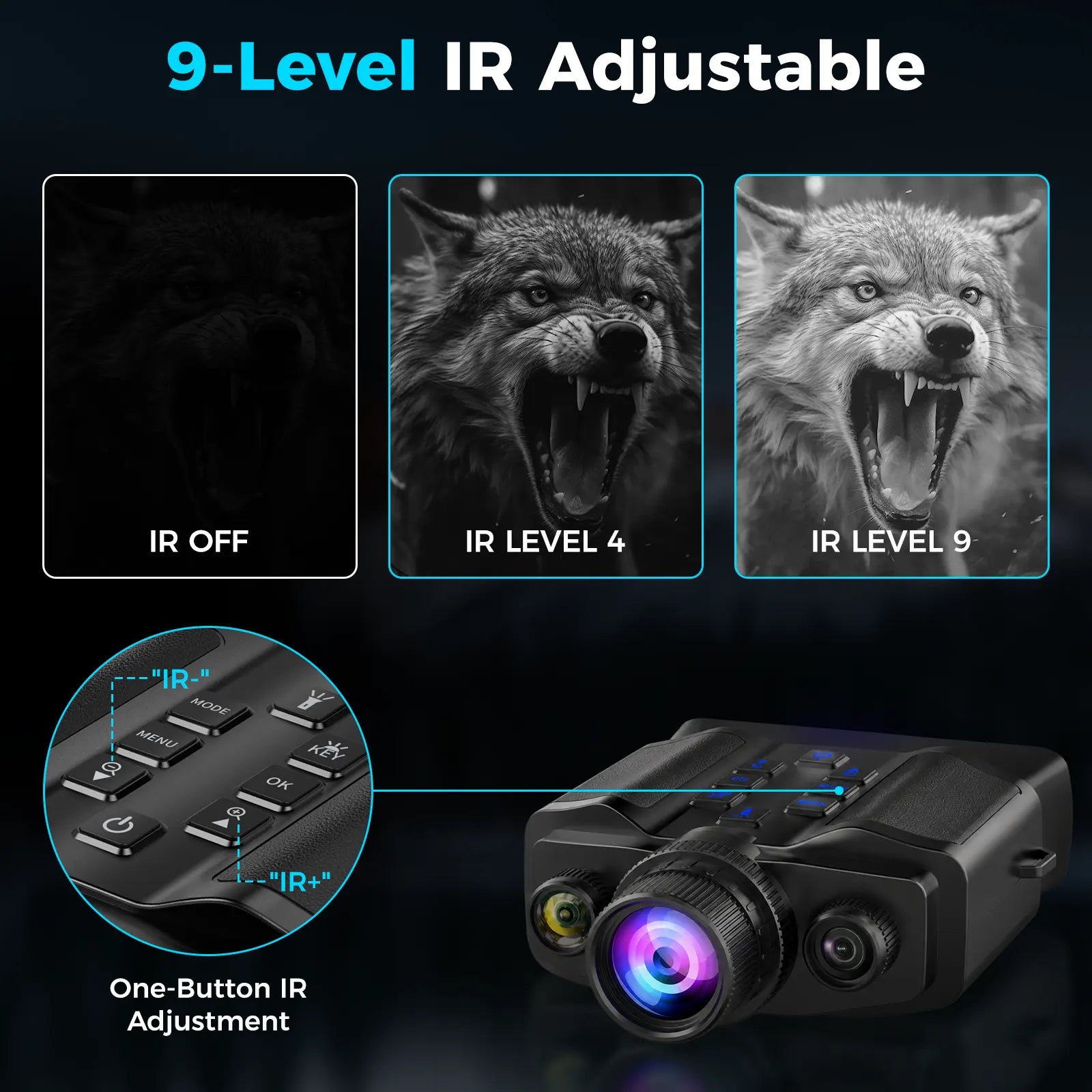 TELUHA Pro Digital Night Vision Goggles & Binoculars
