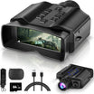 TELUHA Pro 4K Night Vision Goggles & Binoculars | 10,000mAh, 3.99" Screen, 64GB