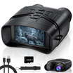 TELUHA Explore 4K Night Vision Goggles & Binoculars | 5000mAh, 3" Screen, 32GB